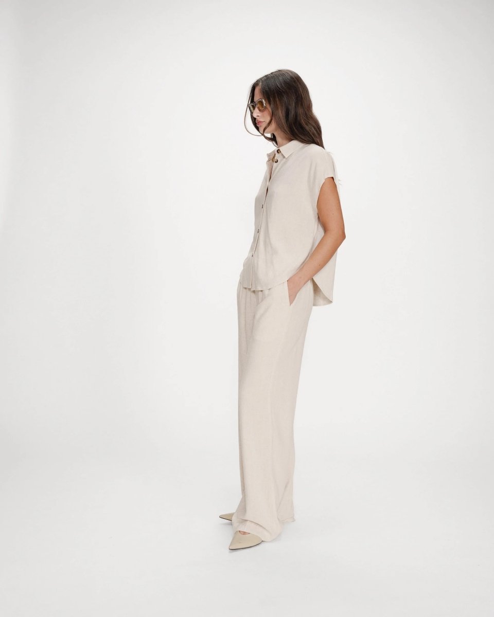Perez Chemise - SS26 van Grace and Mila – Shirts voor dames | Meisjes Brugge