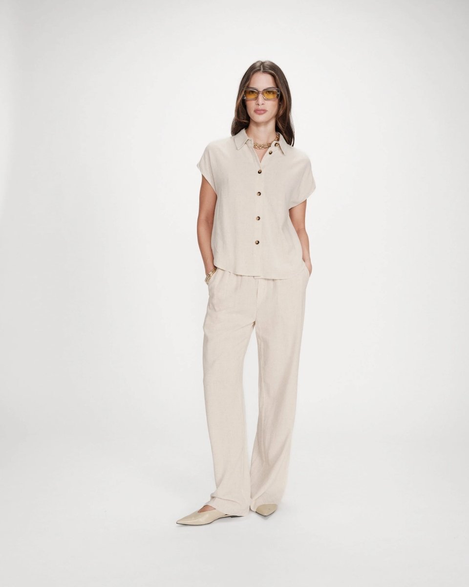 Perez Chemise - SS26 van Grace and Mila – Shirts voor dames | Meisjes Brugge