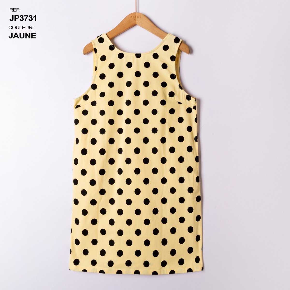 Polka dot sleeveless open back mini dress van Kilky – Jurken voor dames | Meisjes Brugge