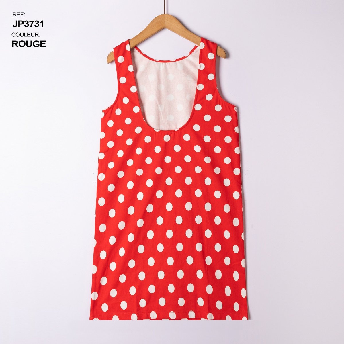Polka dot sleeveless open back mini dress van Kilky – Jurken voor dames | Meisjes Brugge