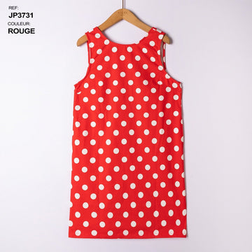 Polka dot sleeveless open back mini dress van Kilky – Jurken voor dames | Meisjes Brugge