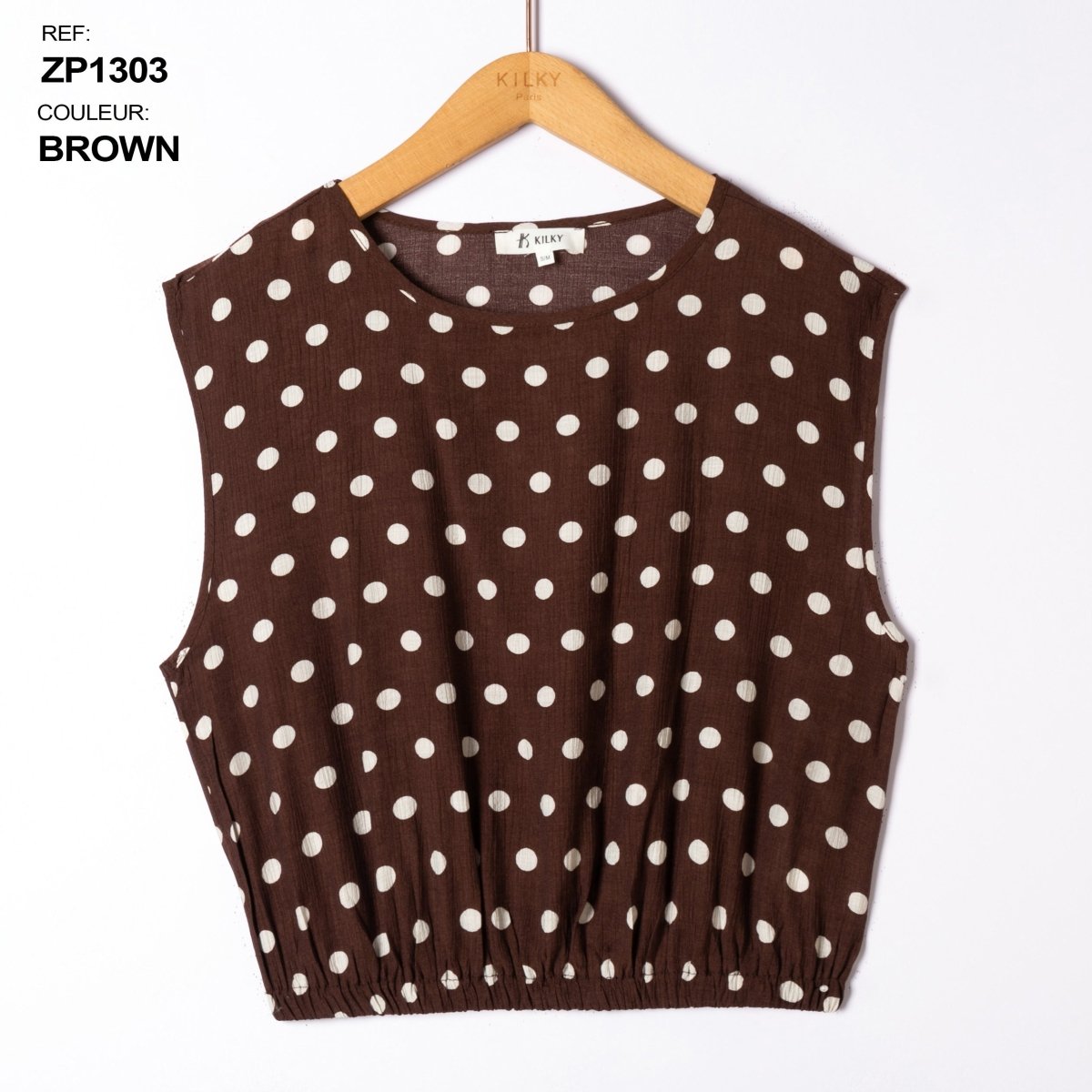 Polka set (skirt + top) van Kilky – Jurken voor dames | Meisjes Brugge