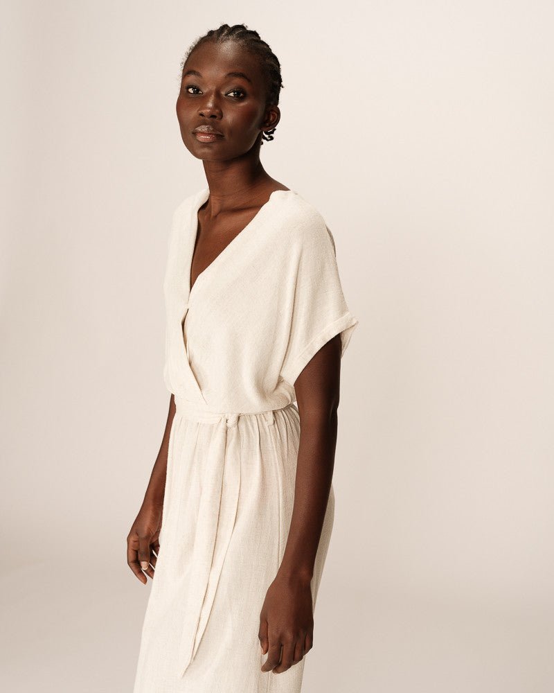 Jurken - Pollen Robe Longue van Grace and Mila