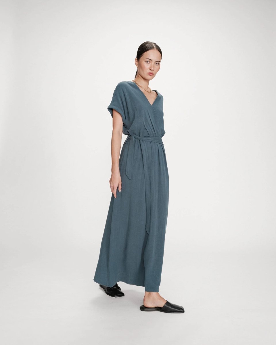 30% Pollen Robe Longue - SS26 van Grace and Mila – Jurken voor dames | Meisjes Brugge