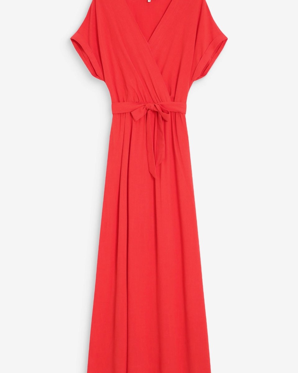30% Pollen Robe Longue - SS26 van Grace and Mila – Jurken voor dames | Meisjes Brugge