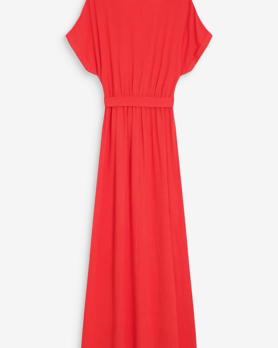30% Pollen Robe Longue - SS26 van Grace and Mila – Jurken voor dames | Meisjes Brugge
