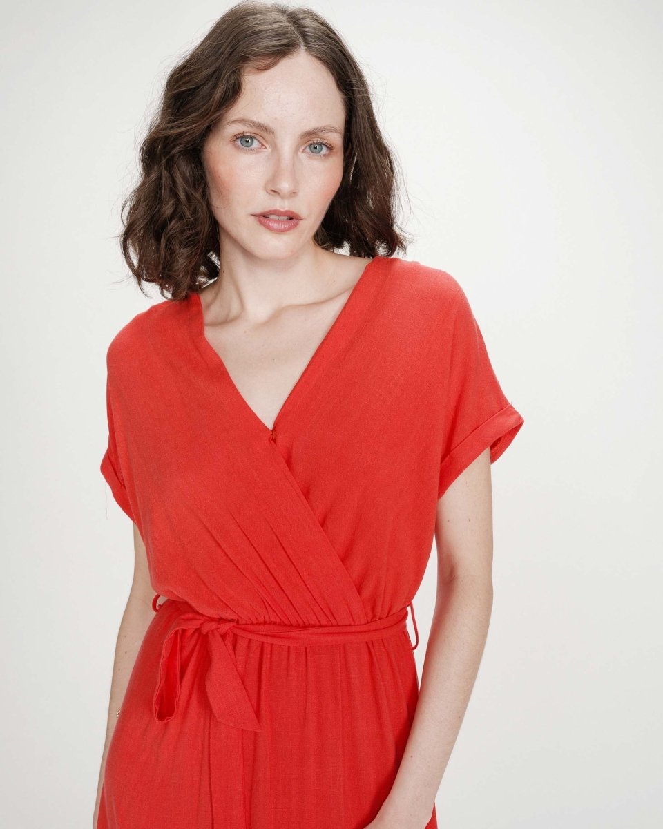 30% Pollen Robe Longue - SS26 van Grace and Mila – Jurken voor dames | Meisjes Brugge