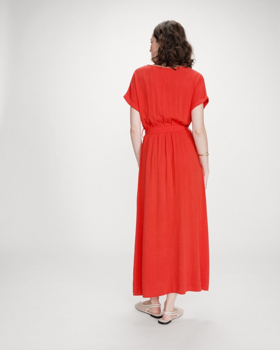 30% Pollen Robe Longue - SS26 van Grace and Mila – Jurken voor dames | Meisjes Brugge