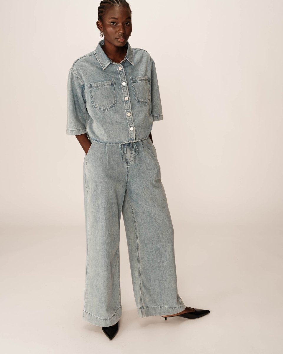 Pompon Jean van Grace and Mila – Jeans voor dames | Meisjes Brugge