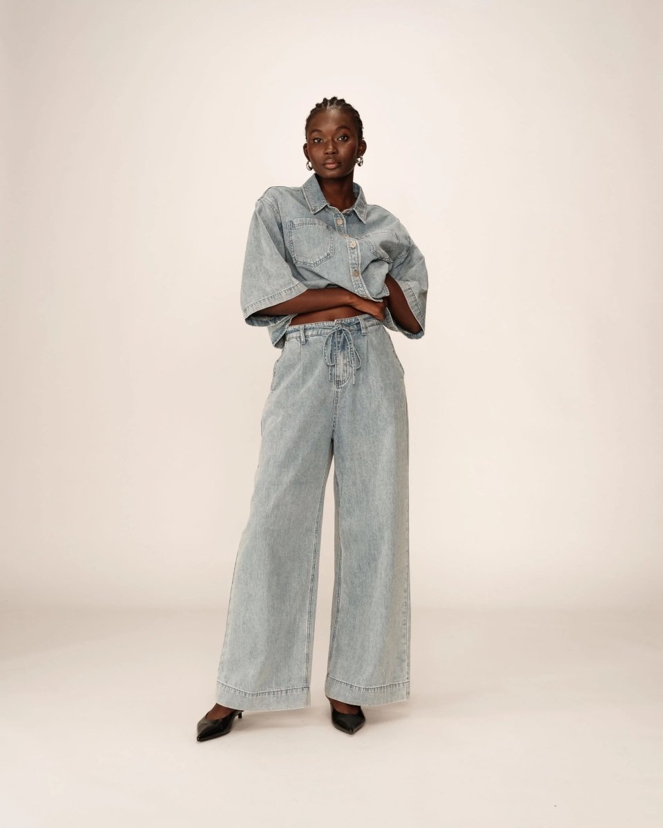 Pompon Jean van Grace and Mila – Jeans voor dames | Meisjes Brugge