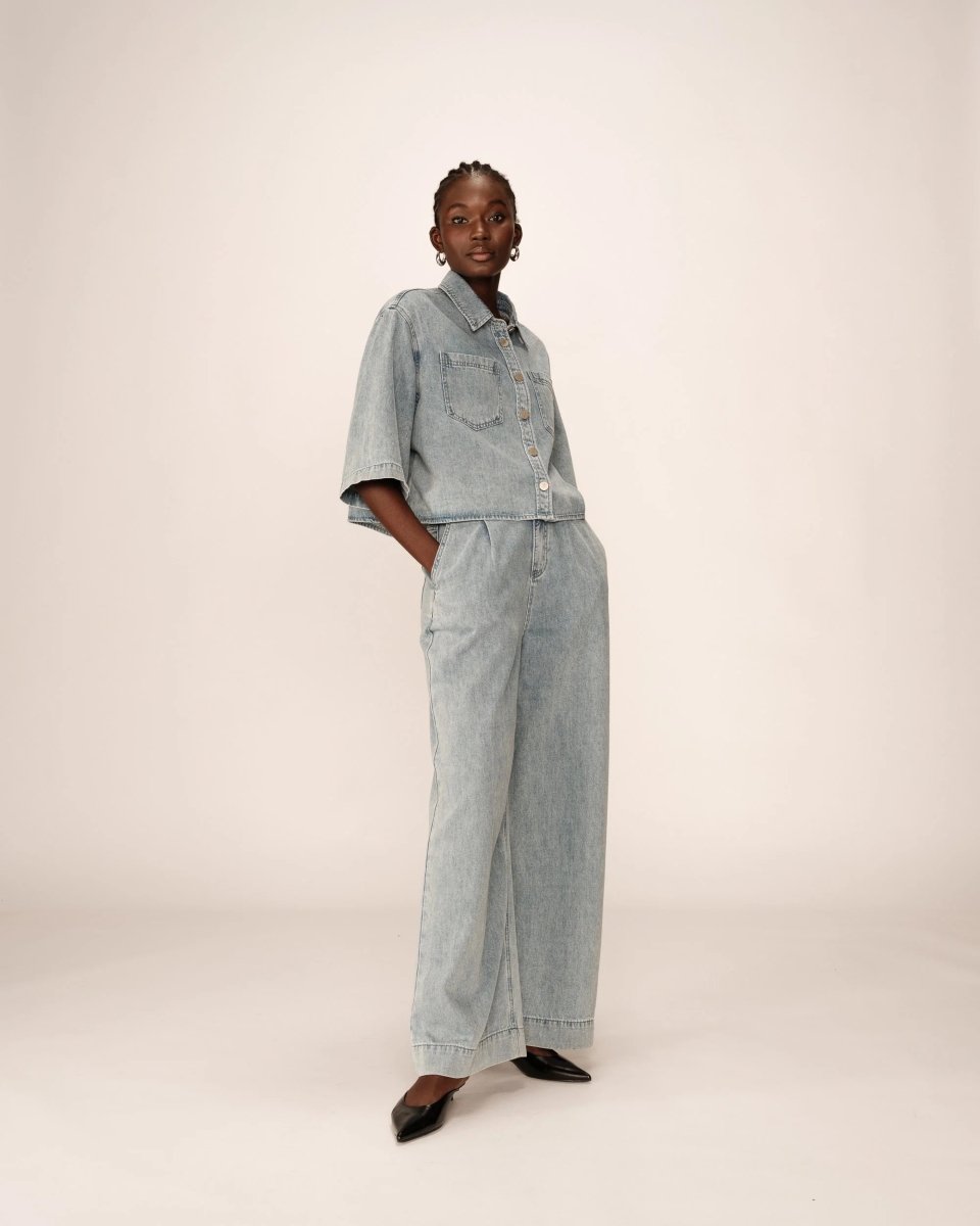 Pompon Jean van Grace and Mila – Jeans voor dames | Meisjes Brugge