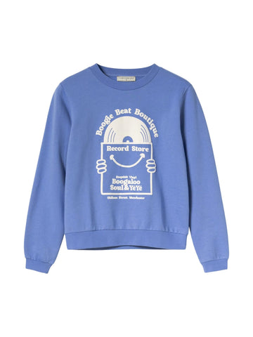 Record Store Sweatshirt - koop Tops van Mademoiselle YéYé bij Meisjes Brugge