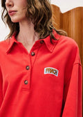 Sweaters - Red Tulip Sweatshirt van FRNCH