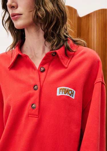 Sweaters - Red Tulip Sweatshirt van FRNCH