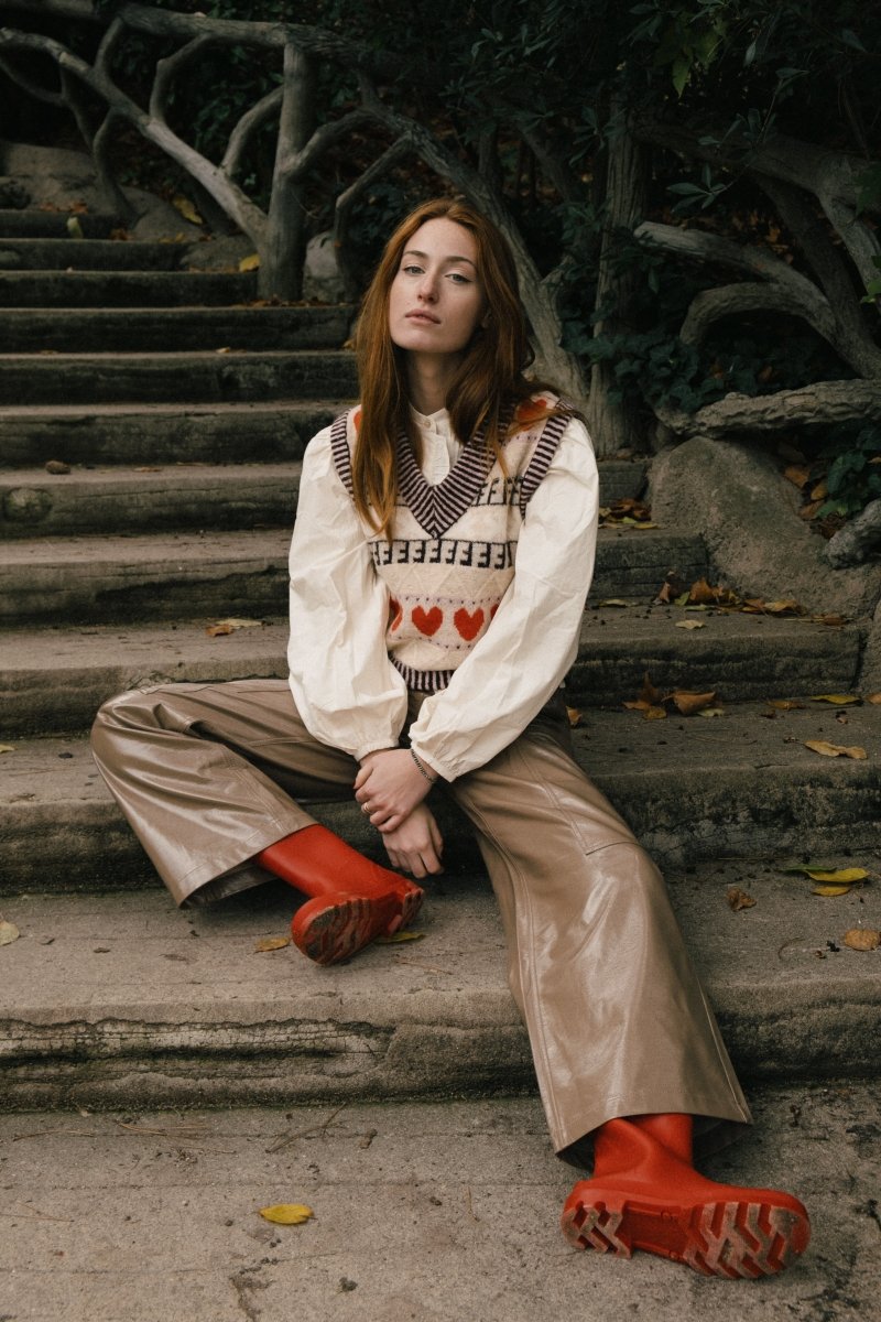 Cardigans - Rhubarbe Cardigan van FRNCH