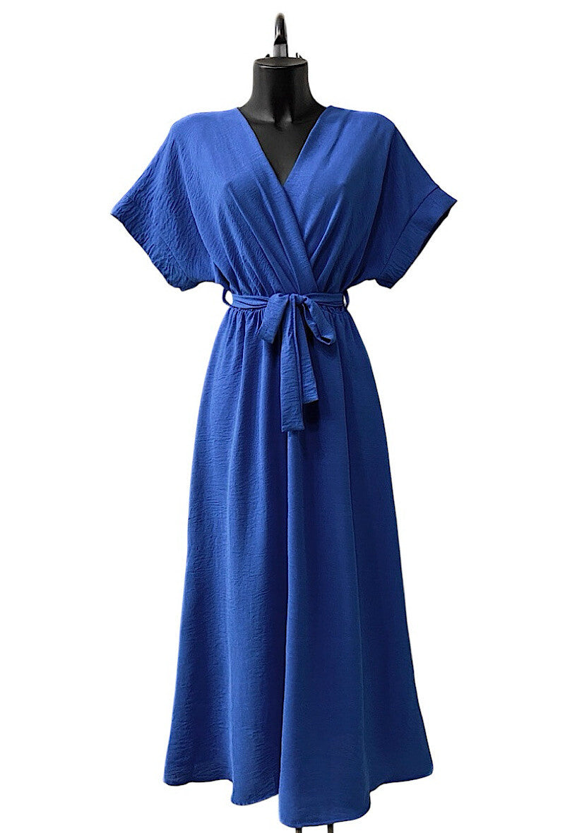 bleu roi One Size Jurken - Fluid LOMMY dress van Meisjes