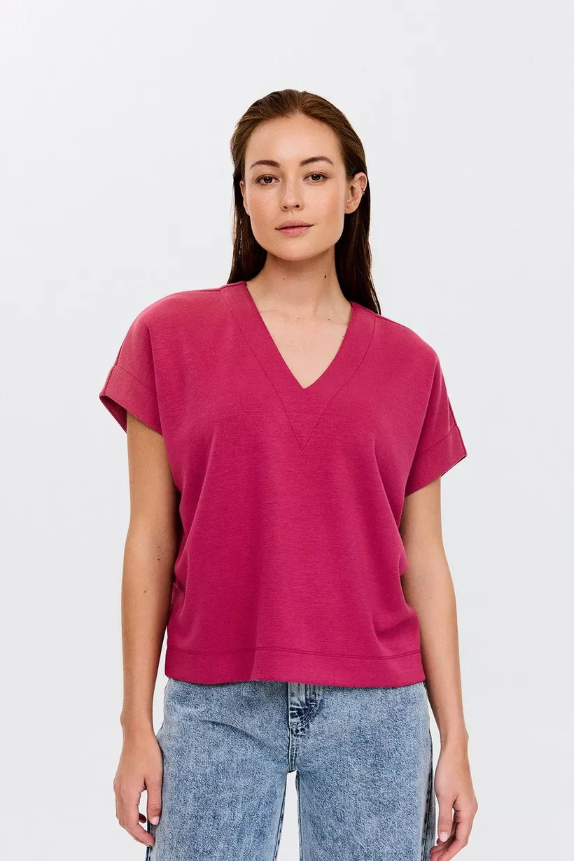red medium Tops - Saba top aw25 van CKS