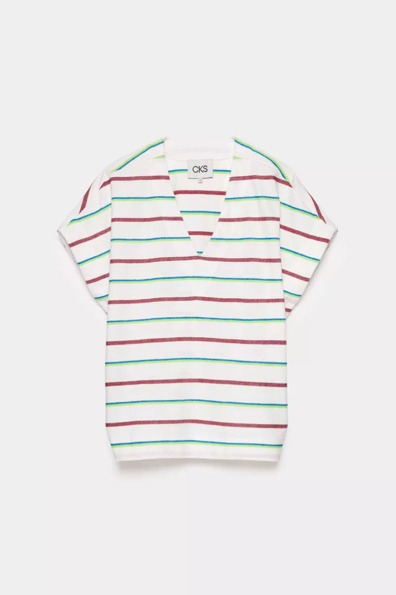 Saba Stripe Top - koop Tops van CKS bij Meisjes Brugge