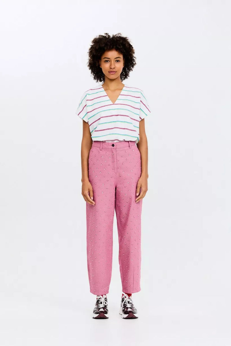 Saba Stripe Top - koop Tops van CKS bij Meisjes Brugge