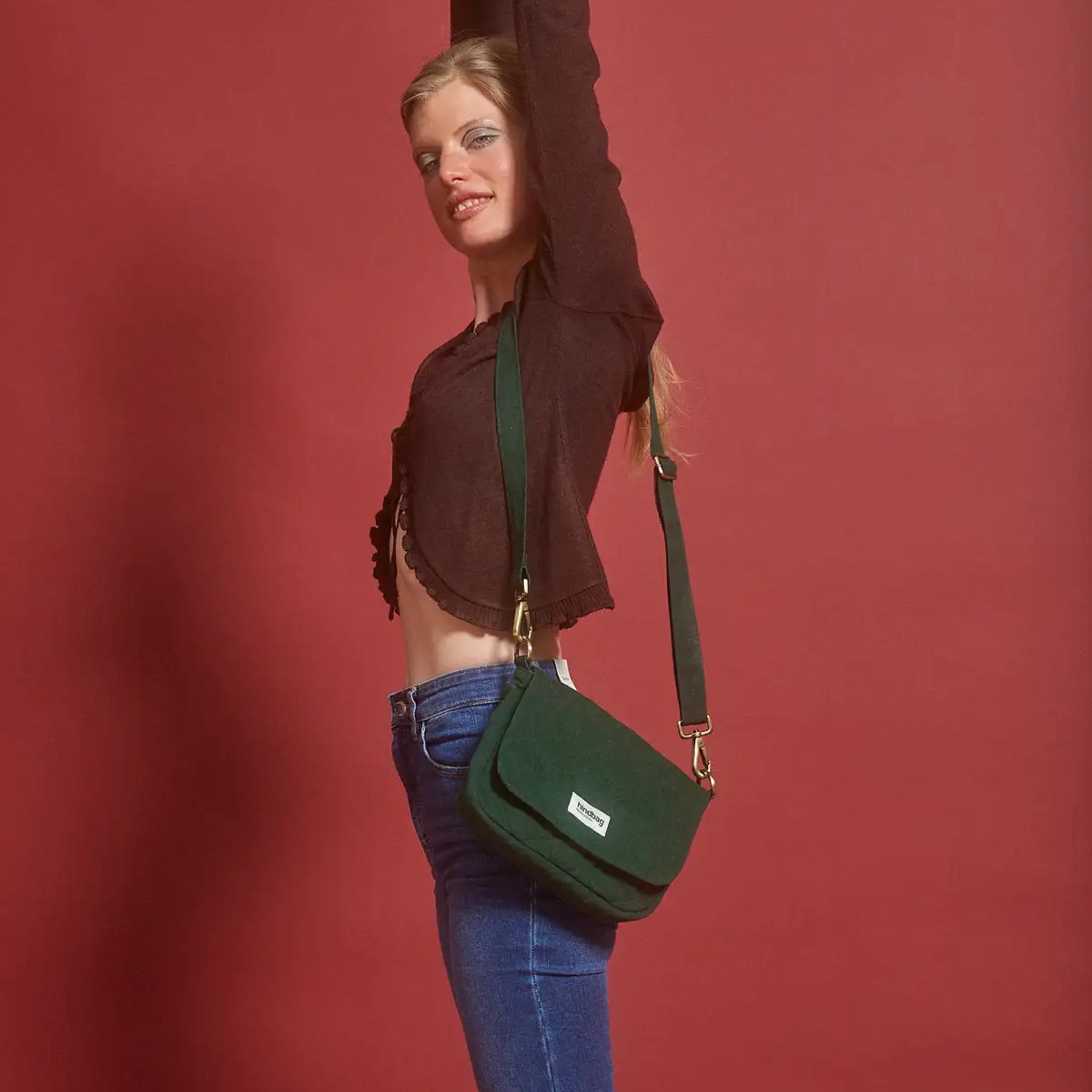 Margault Quilted Forestgreen Bag
