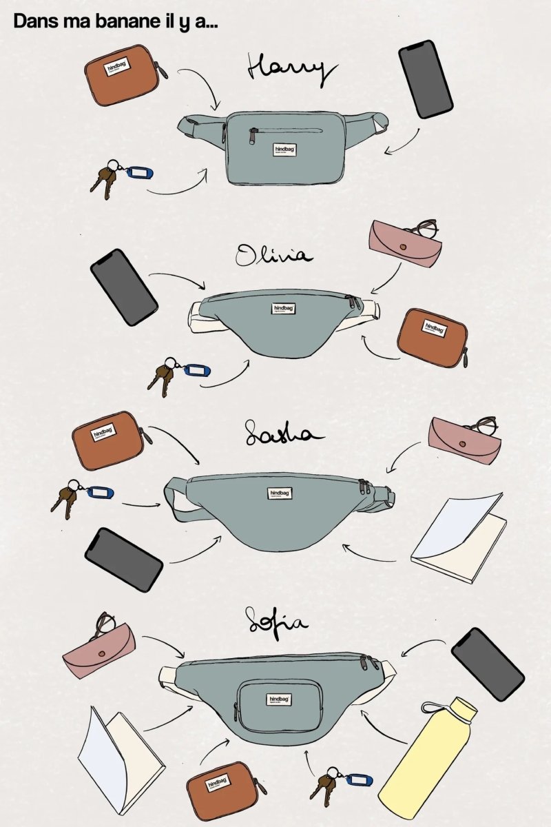 Handtassen - Sasha Terracotta Bag van Hindbag