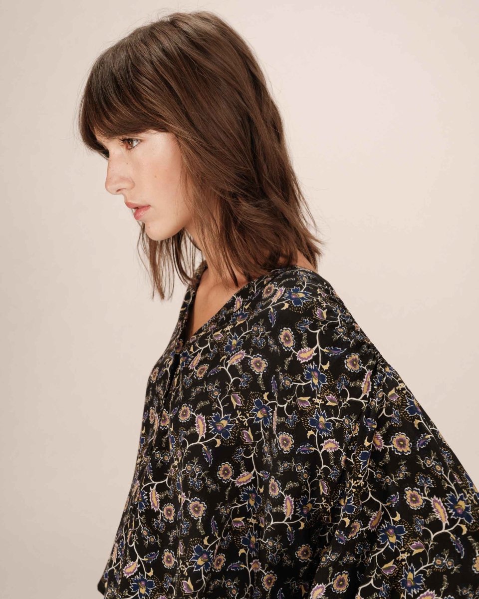 Noir Shirts - Secrete Blouse van Grace and Mila