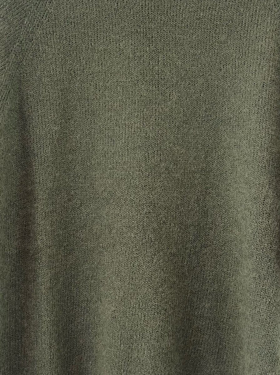 kaki one size Cardigans - Short sleeve cardigan with zipper van Meisjes