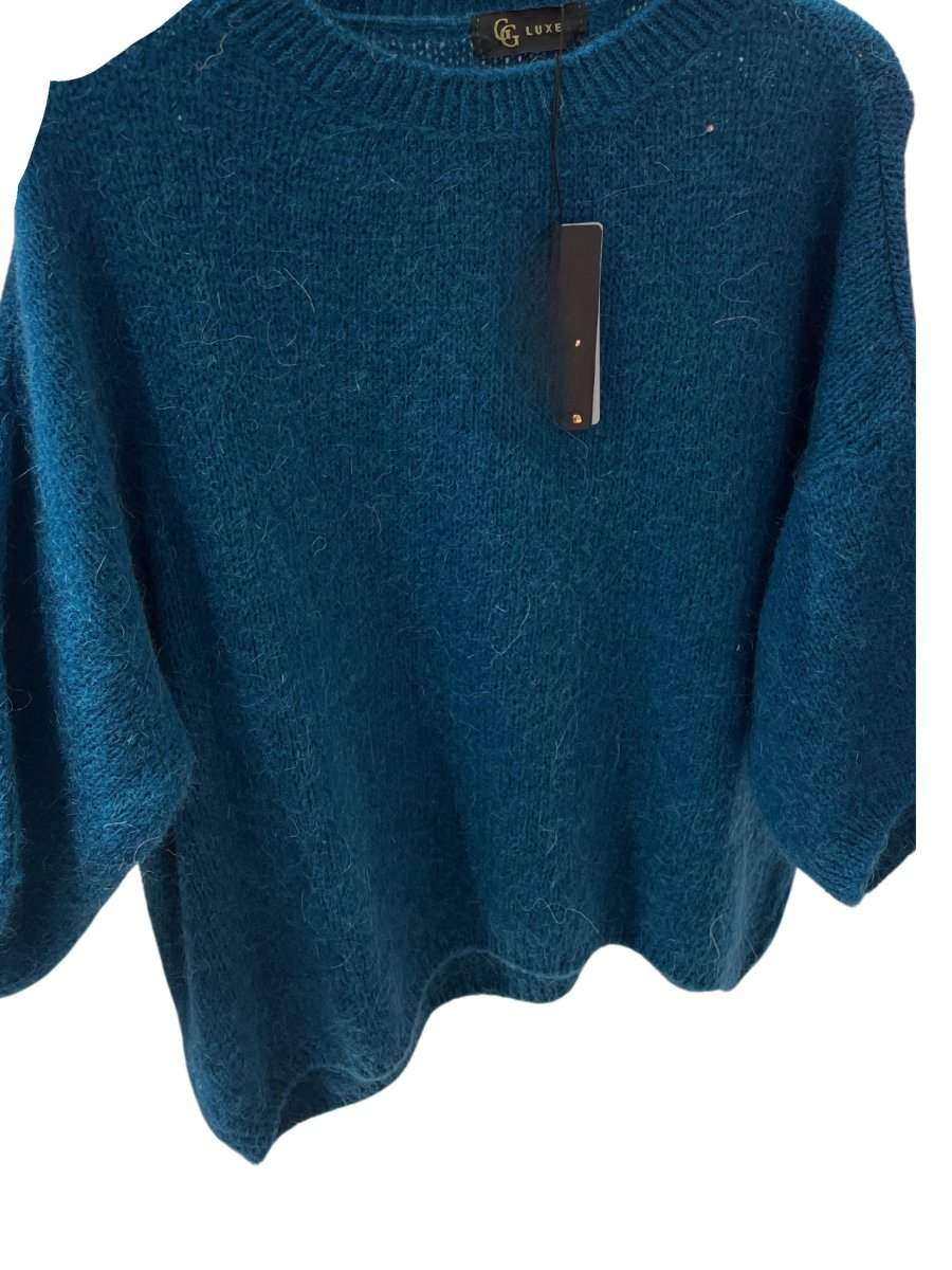 Short sleeve knit - koop Pulls van Meisjes Brugge bij Meisjes Brugge