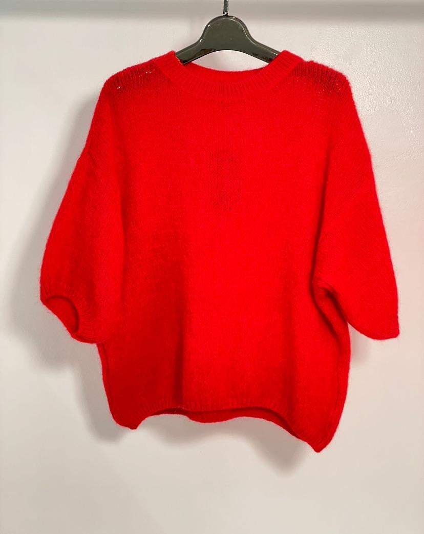 Short sleeve knit - koop Pulls van Meisjes Brugge bij Meisjes Brugge