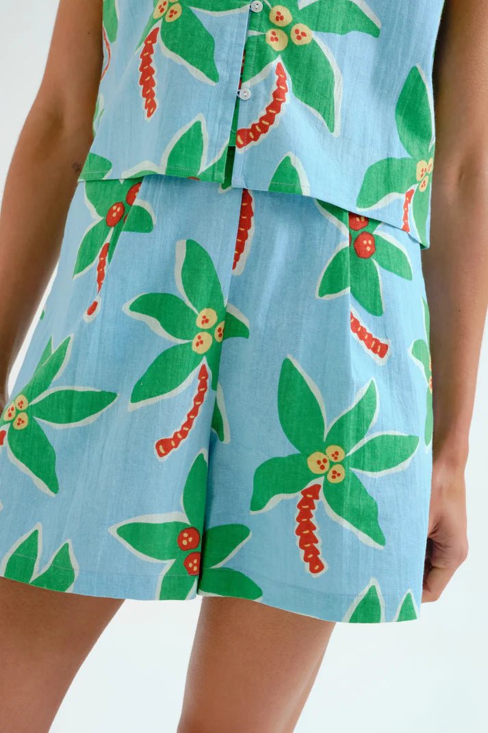 Shorts con estampado Cocotero Big – Shorts voor dames in kleur | Meisjes