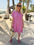Sira Summer shirt dress – Jurken voor dames in kleur | Meisjes