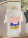 Sit in the Sun T-shirt van Meisjes Brugge – T-shirts voor dames | Meisjes Brugge
