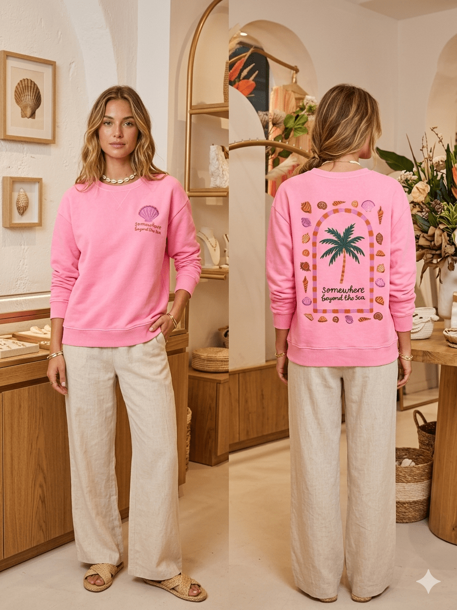 Someone beyond the sea Sweater – Sweaters voor dames in kleur | Meisjes