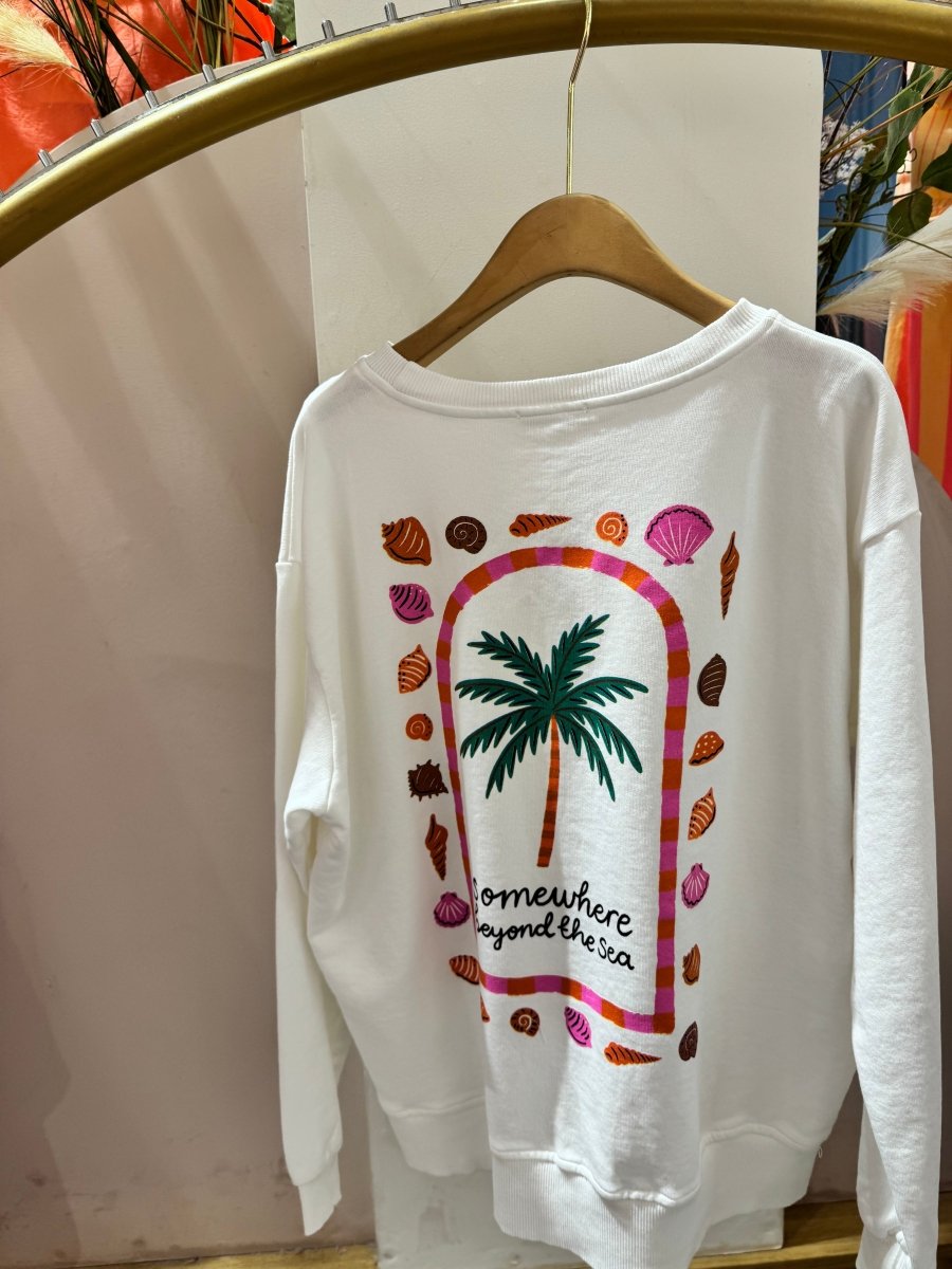 Someone beyond the sea Sweater van Meisjes Brugge – Sweaters voor dames | Meisjes Brugge