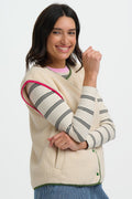 Cardigans - Sophie Fleece Gilet van Sugarhill Boutique
