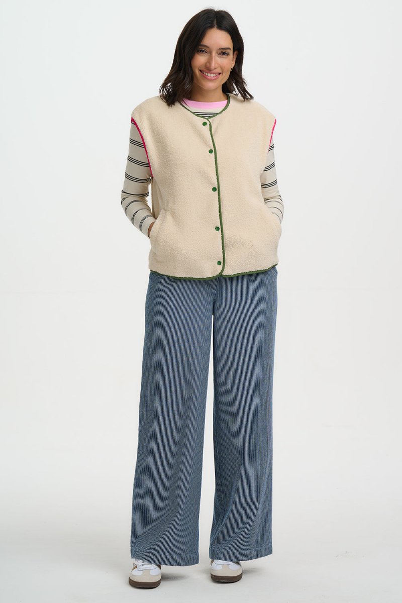 Cardigans - Sophie Fleece Gilet van Sugarhill Boutique