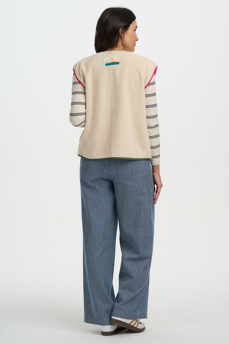 Cardigans - Sophie Fleece Gilet van Sugarhill Boutique