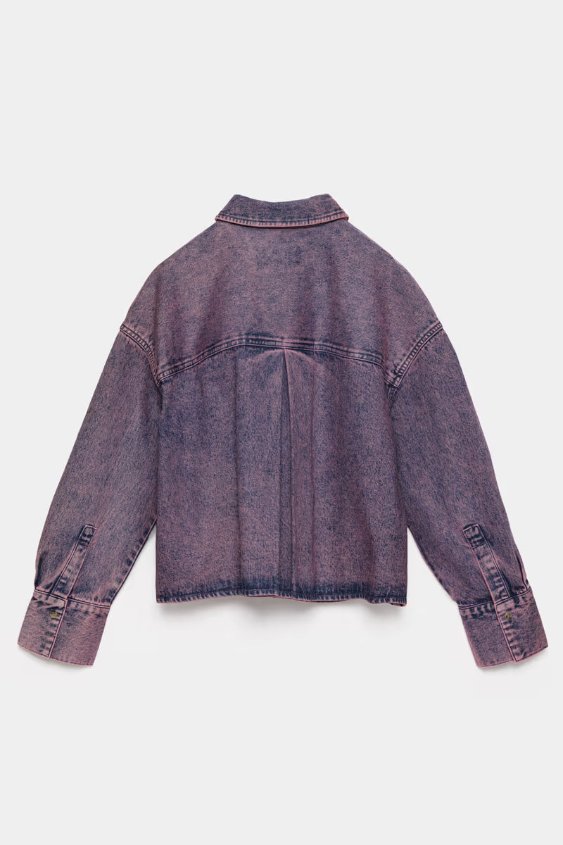 Stow Shirt afneembaar sjaaltje