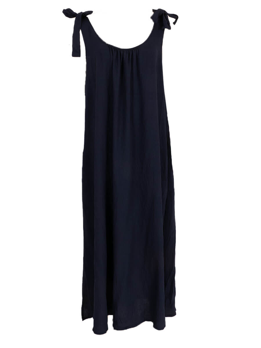 Strap high summer dress - koop Jurken van Azzurro bij Meisjes Brugge