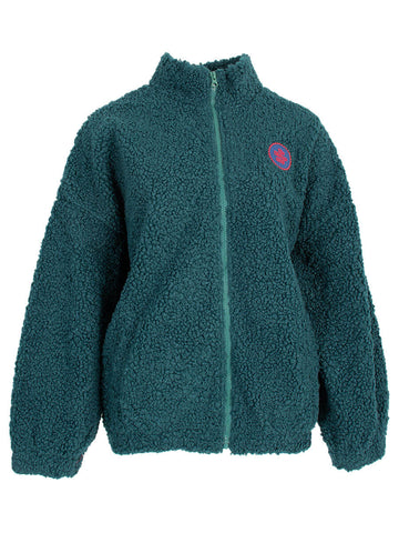 green one size Cardigans - Teddy zip vest van Meisjes