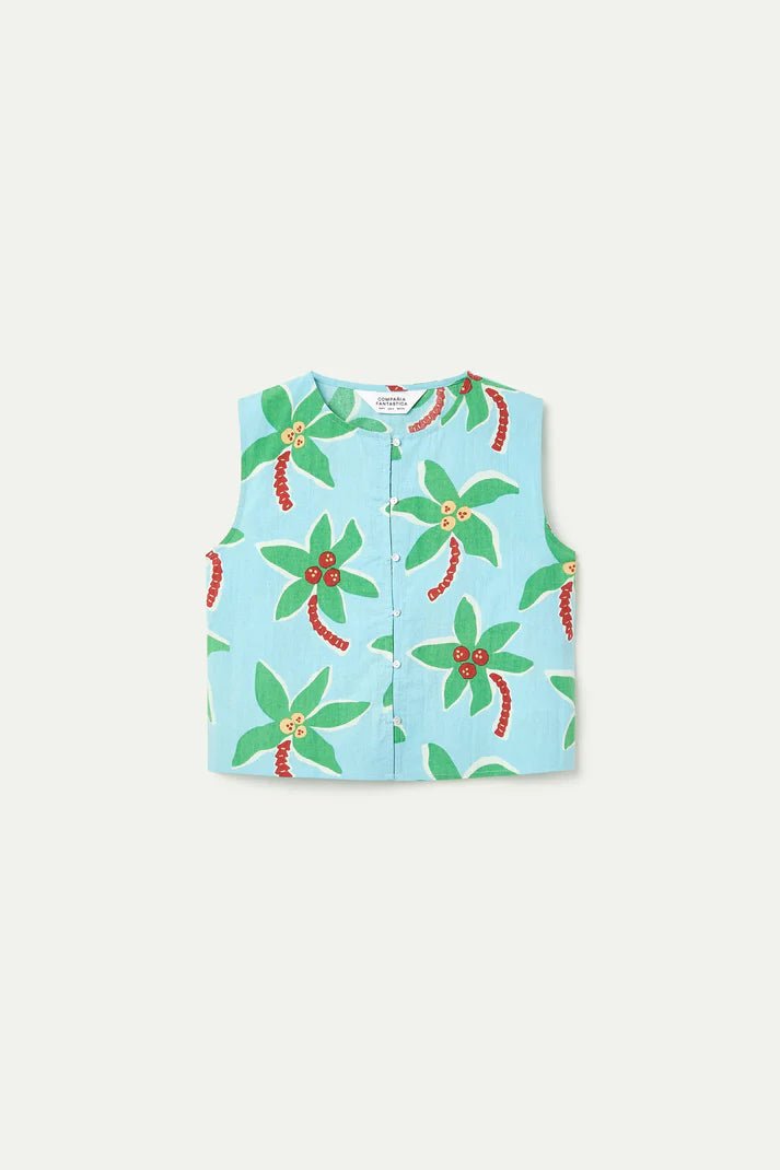 Top con estampado Cocotero Big – Tops voor dames in kleur | Meisjes