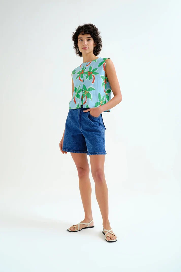 Top con estampado Cocotero Big – Tops voor dames in kleur | Meisjes