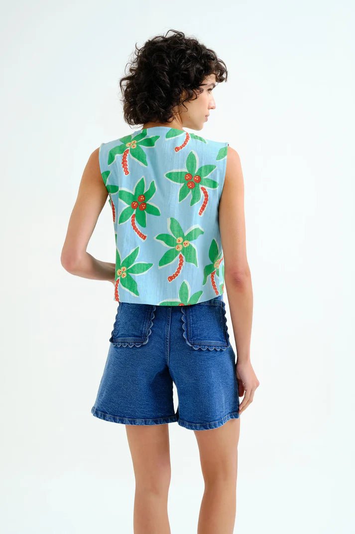 Top con estampado Cocotero Big – Tops voor dames in kleur | Meisjes
