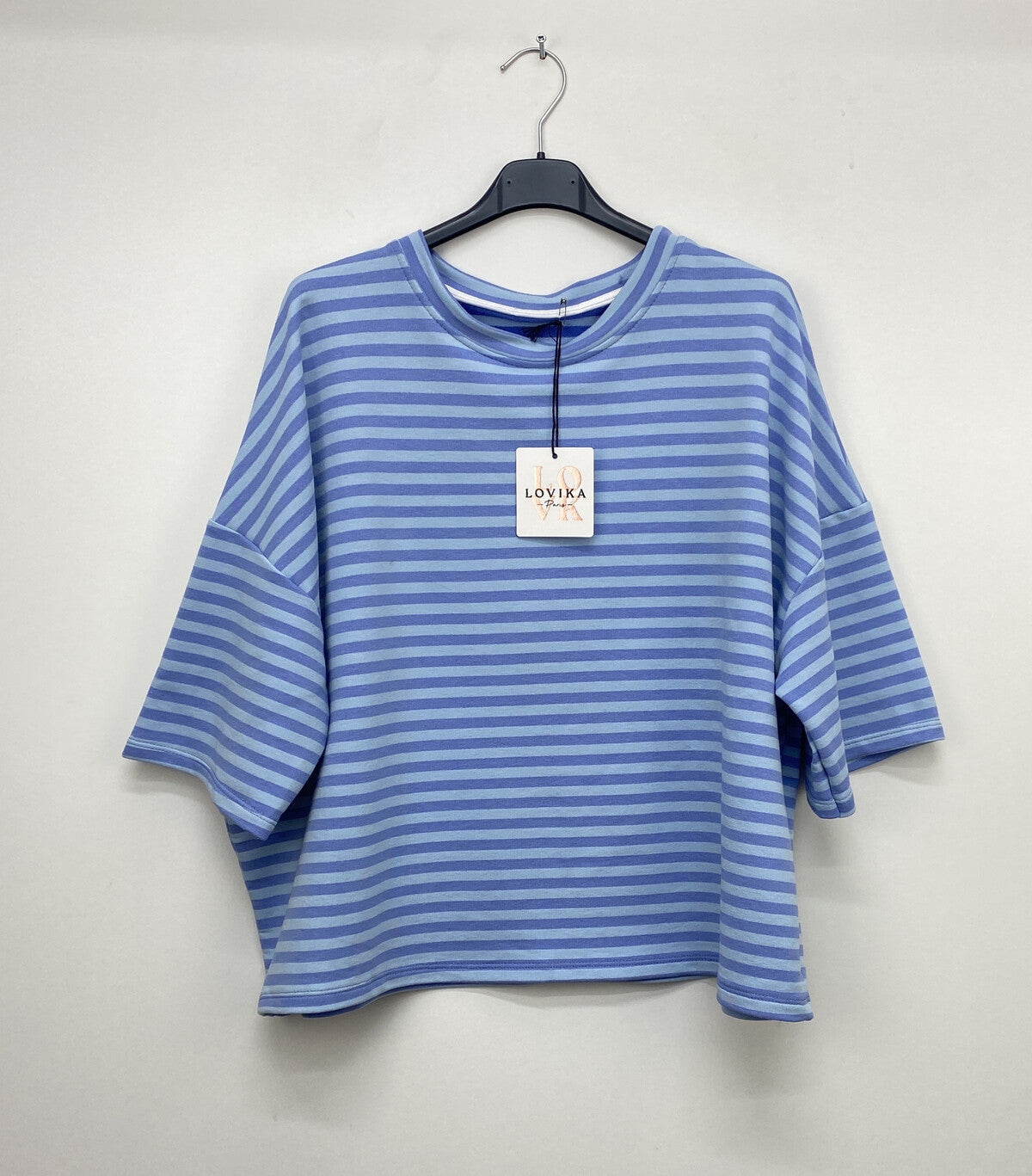 blue One Size T-shirts - Striped Top van Meisjes