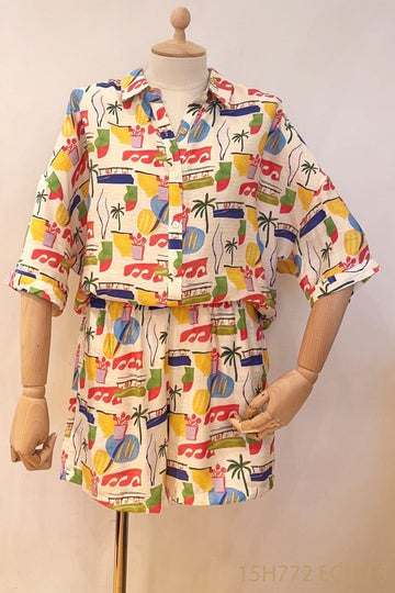 Tropical shirt - koop Shirts van Season bij Meisjes Brugge