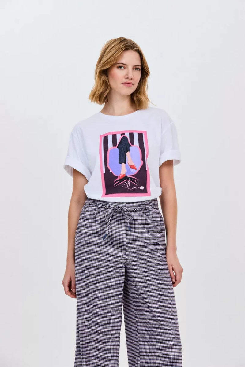 WTM-white medium T-shirts - Unplugged T-shirt van CKS