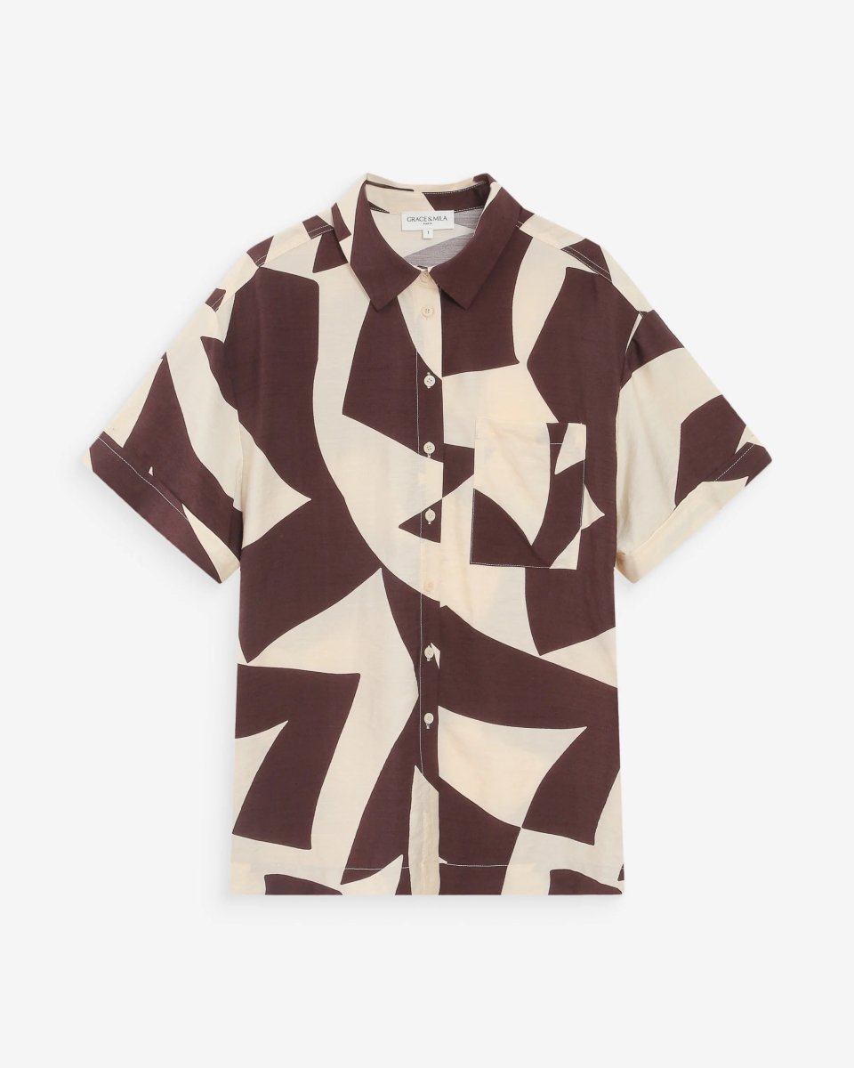 Veil Chemise van Grace and Mila – Shirts voor dames | Meisjes Brugge