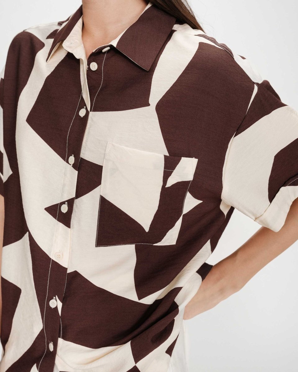 Veil Chemise van Grace and Mila – Shirts voor dames | Meisjes Brugge