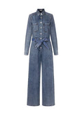 Jumpsuits - Verbena Denim Blue Jumpsuit van FRNCH