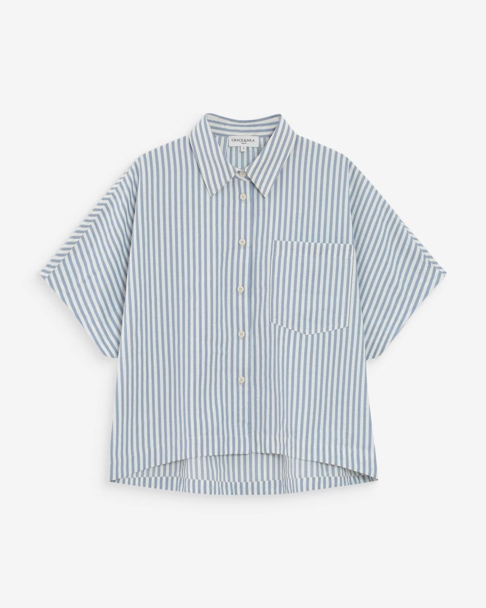 Vercia Chemise van Grace and Mila – Shirts voor dames | Meisjes Brugge